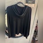 Michael Stars  Black Hoodie Shirt Photo 4