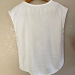 Forever 21 White Lace Detailed Short Sleeve Shirt Photo 3