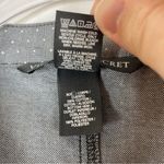 Victoria's Secret 3/$30  | Gray Polka Dot Sleeveless Button Shirt Dress M Photo 5