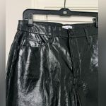 Good American Good Classic Faux Leather Pants Photo 4