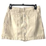 We The Free Free People We The‎ Free Midnight Sun Khaki Button Front Mini Skort Size 27 Photo 10