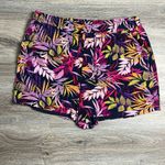 Torrid Floral Multicolor Shorts Size 3X Pink Photo 2
