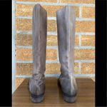 True Religion  tall charcoal boots size 7.5 Photo 4