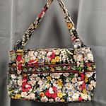 Vera Bradley  Women's Black/Multicolor Shoulder Bag Size M SKU 2054 Photo 0