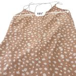 Madewell  SILK Peach and White Floral Cami Slip Dress Size 6 Star Shower Photo 10
