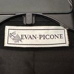 Evan Picone  Vintage Wool Blazer With Pockets Black Photo 3