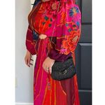 DEMELLIER Women's Black Gold Chain Strap Diamond Details Mini London Bag Purse Photo 14