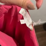 Pink Bubble Dress Trendy Pink Striped Mini Short Size L Photo 3