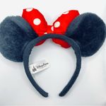 Disney π Authentic Park Minnie Mouse Red Polka Dot Bow Ears Headband, Souvenir Photo 4