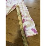 Rachel Zoe 100% Linen White & Purple Tie-dye Hood Button Down Top Women Size XS Photo 7