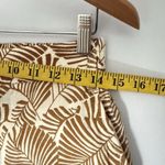 Marc New York  Wide Leg Linen Pants Beige Tropical Coconutgirl Resort Womens Med Photo 4