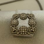 Silver Metallic Shoulder Bag Photo 7