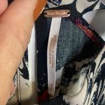 Free People Drift Away Cold Shoulder Artsy Mini-Dress Tunic W-298 Size Small Photo 7