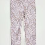 Aritzia Wilfred Free  Vera Pant Soft Swirls Neutrals Size 6 High Rise Straight Photo 1