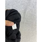 Aidan Mattox  Women's Black Lace Dress Size 0 Long Sleeve Illusion Sides Nude Photo 7