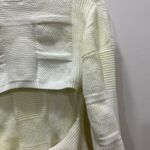 Area Stars Off White Open Back Knit Dress Size Large $175 Photo 9