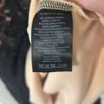 Moulinette Soeurs Anthropologie  Black Lace Midi Cami Cotrina Dress Size 0 NWT Photo 6