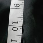 Allen B. Black Satin Tapered Ankle Pull Photo 6