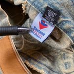 Vintage 90s/Y2K RARE Road Cat Suede And Felt Patchwork Maxi Denim Skirt Size M Size M Photo 10