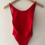Aritzia TNA Red 90’s Cozumel Bodysuit Low Back Size XXS Photo 1