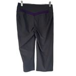 Nike Dri-Fit Women's Size Small Grey Cropped Wide Leg Pants Photo 2