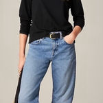 J.Crew  Vintage jersey long-sleeve T-shirt in black Photo 0