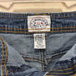 Carolina Blues Vintage Blue Denim Jean Skirt women’s size 14‎ Photo 5