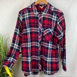 Woolrich  Women's Flannel Plaid Long Sleeve Button Up Cotton Shirt XL Photo 0