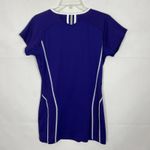 Adidas  Team Performance Athleisure Purple Breathable Top Size M Photo 4