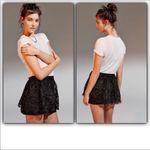 Kimchi Blue Urban Outfitters Embellished lace party skirt size 8 Photo 1
