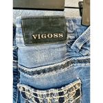 Vigoss Women’s Ankle The Dallas Skinny Denim Jeans Blue Photo 8