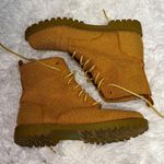 Lilliana Moto Boots Tan with little studs Lace up Size 8 Photo 0