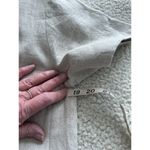 Madewell  $128 V-Neck Mini Dress 100% Linen in Natural Size XS NQ627 Photo 8