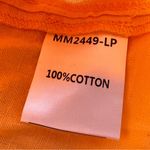 Double Crazy Light Orange Cotton Mini Skirt Size L Photo 7