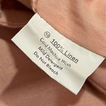 Saints + Secrets Strapless Cropped Linen Jumpsuit - Pink - Small Photo 13