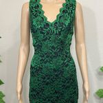 Candalite Emerald Green Lace Formal Maxi Gown New Photo 2