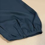 Love Riche  size large long sleeve black lace top v neck front & back sexy dainty Photo 7