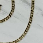 Gold Tone Skinny Flat Chain Link Purse Handbag Replacement Strap 46" ✨ Photo 5