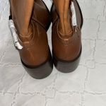 Linea Paolo Kamile Knee High Almond Toe Leather Tan Riding Boots(Size 9M) Photo 8
