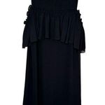 Gianni Bini Giani Bini Women's Dress Mini Sleeveless Cold Shoulder Lace Lined Black Small Photo 0