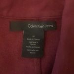 Calvin Klein Jeans  SZ M short sleeve sweatshirt blazer Photo 3