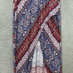 Joe Benbasset Skirt Small Boho Paisley High Slit Festival Y2K Stretch Indie Photo 0