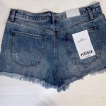 Pistola  Frayed Hem Blue Jean Shorts 32 Photo 1