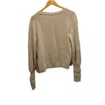 Boden Beige Tan Oatmeal Cream Button Up Down Front Cardigan Sweater Size 8 Photo 6