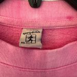 Sporty & Rich Tie Dye Women’s Pink Cotton Sweatshirt Size XS Photo 7