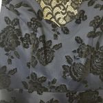 NWT Three pink hearts mini cocktail dress Blue Size L Photo 1