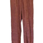 Wishlist The Eva Corduroy Cinnamon drawstring Joggers women’s Large comfortable casual Photo 1