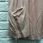 margaret o'leary Margaret‎ O’Leary blush pink open front sweater cardigan size S Photo 2