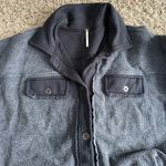 Free People Ruby Jacket In Washed Black Photo 6