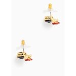 Kate Spade Disney X  Black New York Minnie Studs Photo 4